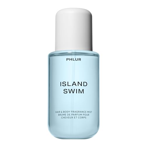 PHLUR Island Swim Body Mist 8oz - Citrus Coconut Hair & Body Spray