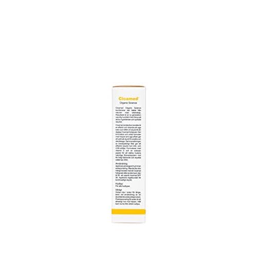 Cicamed Organic Science SPF Booster 30+ Facial Protection UVA/UVB, Anti Pollution Anti-Aging Sunscreen