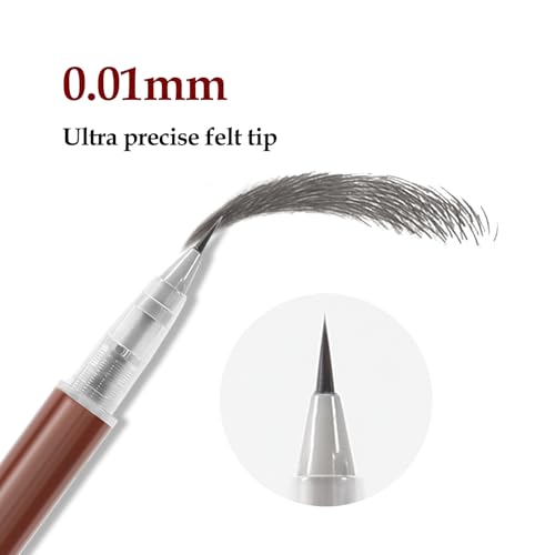 Boobeen 3-Piece Liquid Eyebrow Pen 0.01mm Precision Tip