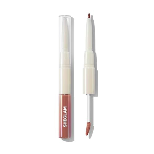 SHEGLAM 2-In-1 Lip Liner & Gloss Pen – Long Lasting