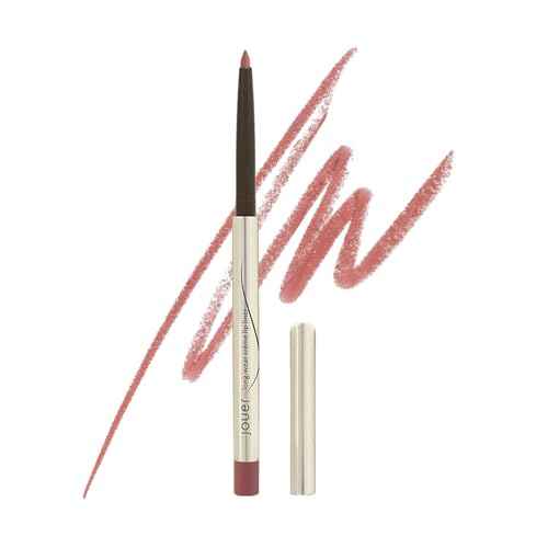 Jouer Bare Rose Lip Kit - Essential Lip Enhancer Shine Balm and Lip Liner Duo - Tinted Lip Balm - Jojoba Seed Oil and Maxi Lip - Valued at $46