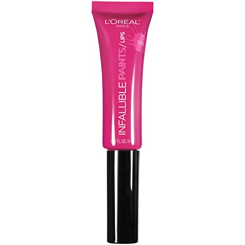 L'Oréal Infallible Lip Paint Fearless Fuschia 0.27 fl oz