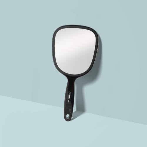 Diane Handheld Mirror 5" x 11" with Handle for Makeup & Grooming