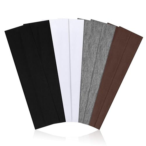 Ztomine Stretchy Headbands for Women, 8-Pack