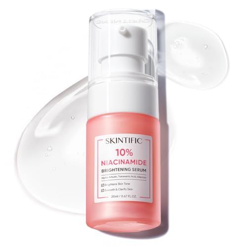 10% Niacinamide Serum with Alpha Arbutin, Ceramide & Centella Asiatica ? Brightens Skin, Maintains Skin Barrier