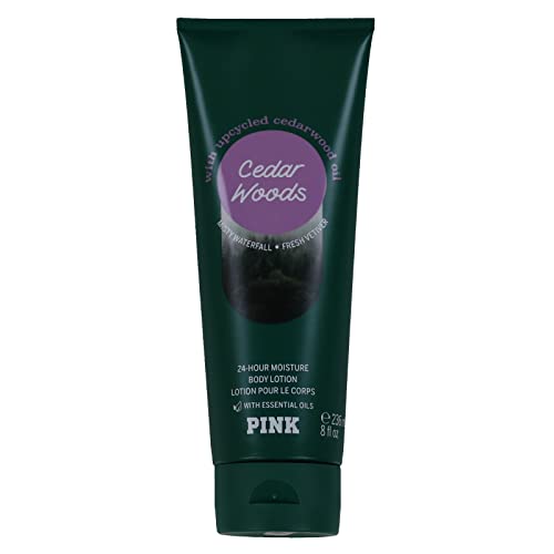 Victoria's Secret Pink Body Lotion 8 Fl Oz (Cedar Woods)