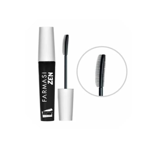 FARMASi Makeup CC Cream 1.7 Fl Oz (Medium), Pure, Natural and Flawless Finish, Medium to Full Coverage, All-Day Hold, All Skin Types, Zen Mascara Extension Lash 0.27 Fl Oz