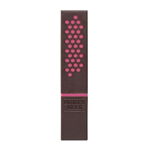 Burt's Bees 100% Natural Moisturizing Lipstick, Fuchsia Flood - 1 Tube