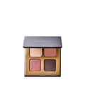 INIKA Eyeshadow Quad - Flowers | Blendable, Natural Mineral Pigments, Pink Neutral Tones, Long Lasting, Matte and Shimmer