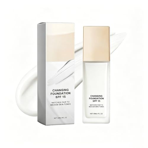 Hydrating Color Changing Foundation for Mature Skin - SPF15
