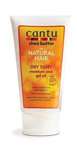 Cantu Shea Butter for Natural Hair Dry Deny Moisture Seal Gel Oil, 5 Ounce