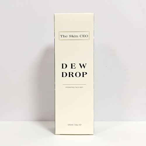 Dew Drop Hydrating Face Mist, 120ml/4oz, with Jojoba Oil and Pearl Powder.