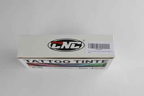 CNC Tattoo Ink Set 1/2oz (15ml) Tattoo Supply Ink USA 16 Colors Pigment Kit for Lining, Shading TI6003-15-16