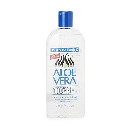Aloe Vera Gel 12oz - Moisturizing & Soothing Skin Care, Fragrance-Free, Pack of 1
