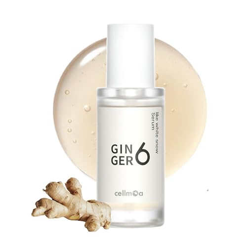 Face Serum - 70% Ginger Water, Deep Hydration with Niacinamide and Hyaluronic Acid, Revitalizing Korean Skincare for Glowing Skin, 1 fl oz