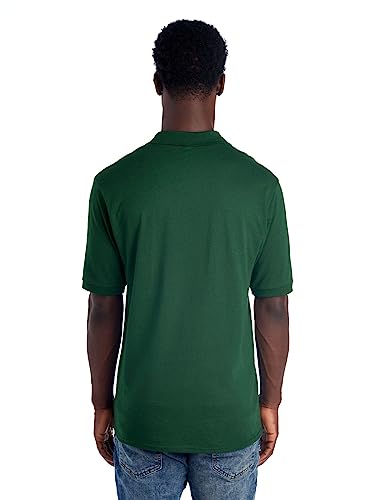 Jerzees Adult SpotShield™ Jersey Polo,Forest Green,S