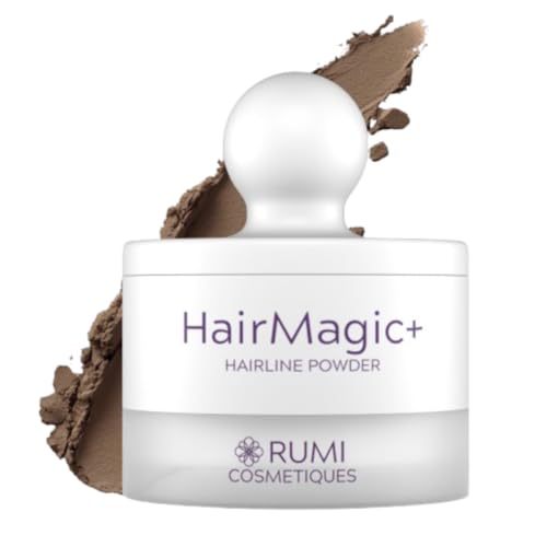 HairMagic+ Root Touch Up Powder - Gray Hair Coverage & Hairline Filler