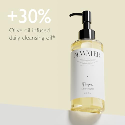 NOWATER Korean Cleansing Oil – Makeup Remover & Pore Cleanser 6.76oz