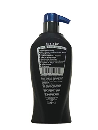 He's A 10 Miracle 3-in-1 Shampoo, Conditioner & Body Wash