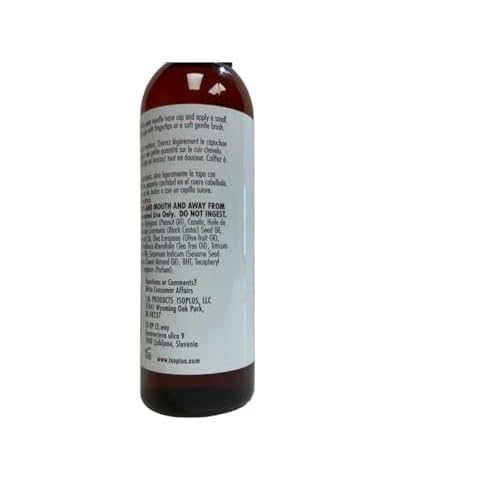 Isoplus Black Castor Oil & Coconut Oil Hair & Scalp Therapy Oil 4 oz