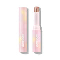 Crystal Jelly Glaze Eyeshadow Stick Shimmer with Brush Easy to Blend Long Lasting Eye Shadow Brightener Pencil Crayon