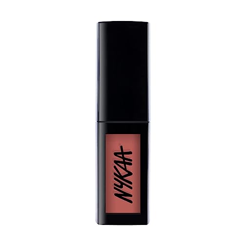Nykaa Matte to Last Transfer Proof Liquid Lipstick 01 Bombae