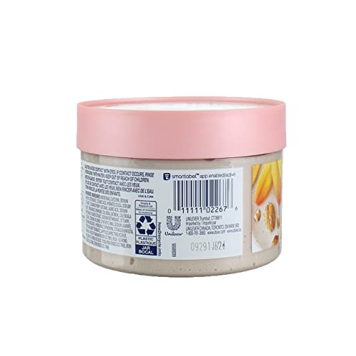 Dove Scrub for Silky Skin Oatmeal & Calendula Oil Body Scrub Exfoliates & Gives Lasting Nourishment 10.5 oz 4 Count