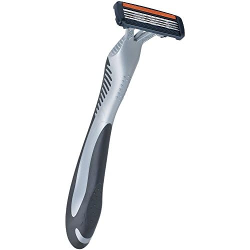 Bic Flex 4 Comfort Men's Razors - Pack of 3 Disposable 4-Blade Razor - with Lubricating Strip for A Smooth And Precise Shave
