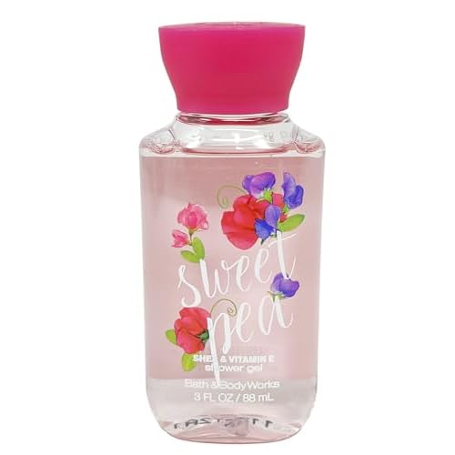 Bath & Body Works Sweet Pea - 3pc Travel Size- Fragrance Mist, Body Lotion and Shower Gel