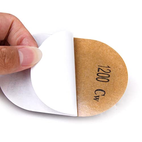 80pcs Refill Pads for Hair Remover Buffer, 2 Sizes Remove the Hair on the Body For Leg, Bikini, Facial, Armpit Hair Remover£»Manual Hair Removal and Exfoliation Replaceable Fine Sandpaper