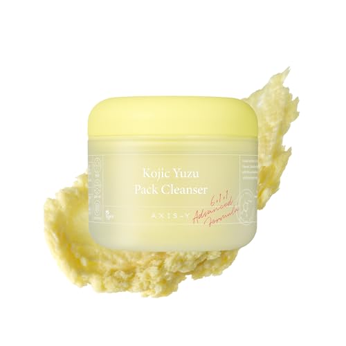 AXIS-Y Kojic Yuzu Pack Cleanser - Exfoliating Face Wash & Mask