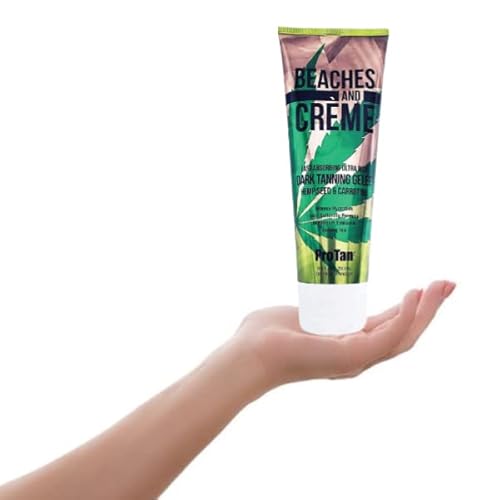 ProTan Beaches & Cr?me Hemp Dark Tanning Gelee 8.5 oz