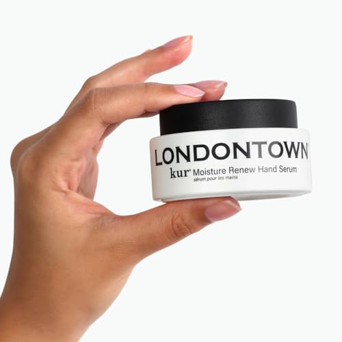 LONDONTOWN Moisture Renew Hand Serum - Intense Hydration for Dry Hand Care Treatment, Restorative Shea Butter, Botanical Blend, Vegan & Cruelty-Free, Coconut Lemongrass Fragrance