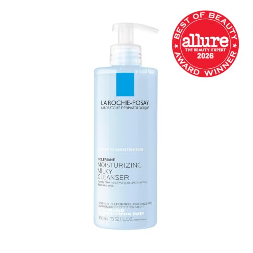 La Roche-Posay Toleriane Moisturizing Milky Cleanser for Sensitive Skin - 13.5oz