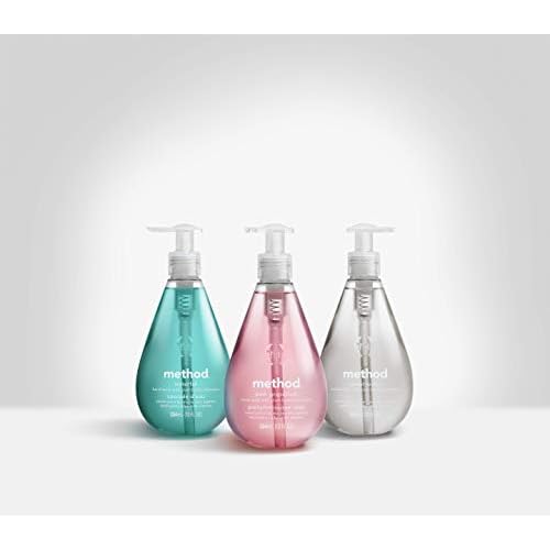 Method Gel Hand Soap, Sweet Water, 12 fl oz (Pack of 3)