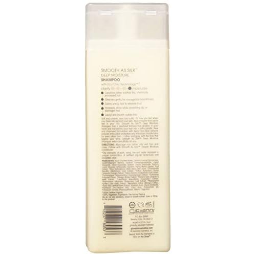 Giovanni Smooth As Silk Shampoo for Damaged Hair 8.5 ounces