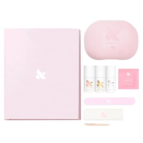 Olive & June Gel Polish Starter Kit with LED Lamp & Manicure Tools