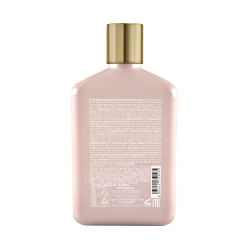 ALFAPARF MILANO Lisse Design Keratin Conditioner - Frizz Control - Maintains Keratin Smoothing Hair Treatment - Hydrating with Collagen and Keratin - For Dry, Damaged Hair (8.45 oz)