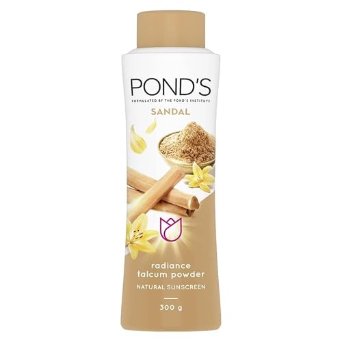 Pond's Sandal Talc Powder 300g - Sandalwood Fragrance