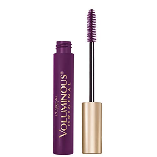 L¡¯Or?al Paris Makeup Voluminous Original Mascara, Cobalt Blue, 0.26 Fl Oz & Makeup Voluminous Original Mascara, Deep Violet, 0.27 Fl Oz