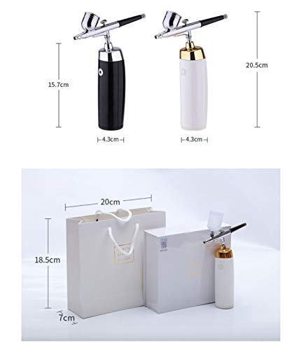 Rechargeable Airbrush Set with Mini Air Compressor for Makeup