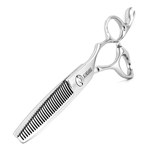 KINSARO 6 Inch Hair Thinning Scissors 440C Professional Grade