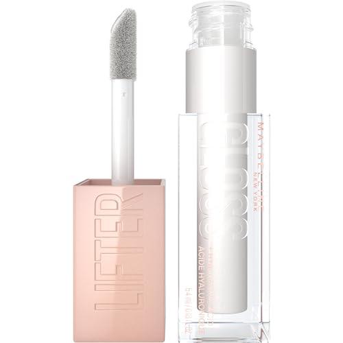 Maybelline Lifter Gloss Pearl - Hydrating Lip Gloss with Hyaluronic Acid