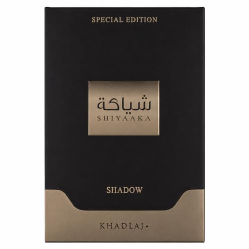 Khadlaj Shiyaaka Shadow Eau de Parfum Spray 3.4oz Unisex Long-Lasting Fragrance