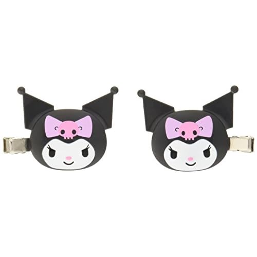 Sanrio N-1803-813516 Chromi Bangs Clip, Approx. 2.4 x 0.4 x 1.7 inches (6 x 1 x 4.3 cm), ABS Resin, Set of 2