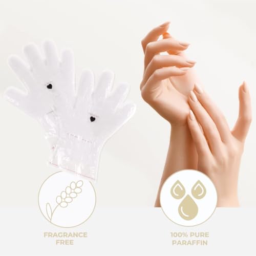 Paraffin Wax Works Fragrance-Free 10-Minute Paraffin Hand Treatment Gloves