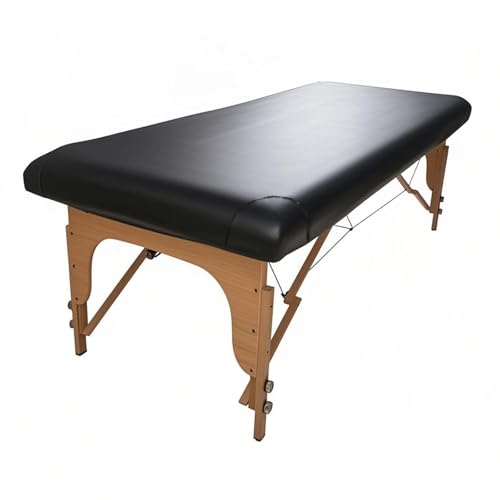 Waterproof Vinyl Massage Table Cover - Fitted Elastic Spa & Lash Bed Protector