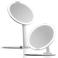 Fancii Abigail 8" LED Makeup Mirror, Rechargeable Travel Vanity