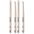 SHEGLAM Gel Glide Eyeliner Pencil Creamy Waterproof Smudgeproof Longwearing Eyeliner-Black (Pack of 2)