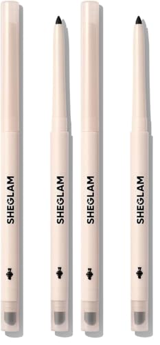 SHEGLAM Gel Glide Eyeliner Pencil Waterproof 2-Pack